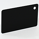 プラスプレート　表彫り用（2層板）　元板色：白板　塗装色：黒