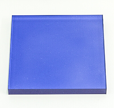 カラーステージ 片面マット コバルトブルーカラー 板厚(10ミリ)100mm×100mm