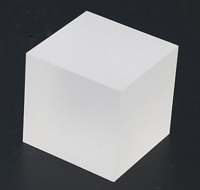 アクリルキューブ(フロスト加工)板厚(10ミリ)10×10