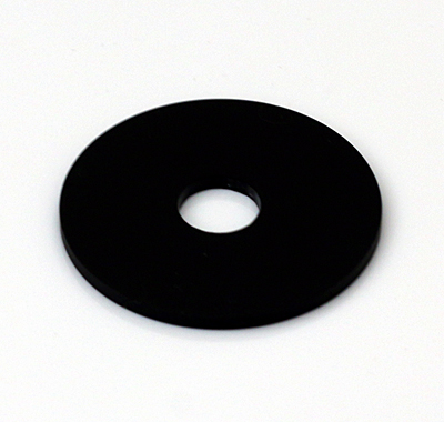 万華鏡パーツ アクリル円板(黒)2ミリ直径35ミリ 中心に7ミリの穴