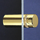 アクリルパネル用アタッチメント　金(ゴールドメッキ)　キャップ直径(12ミリ)胴の長さ(15ミリ)