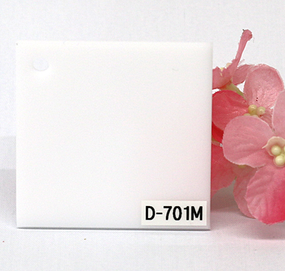アクリル板 ファンタレックス ドリーム 乳半板  D-701M (片面マット)板厚(3ミリ)300×450