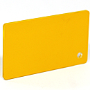 ナイガイ しろふき板　黄塗 裏彫り用 板厚(1ミリ)410×550