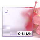 クリスタル（片面マット）C-511AM　カラー