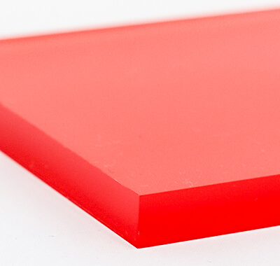 カラーステージ 片面マット オレンジカラー 板厚(10ミリ)100mm×100mm