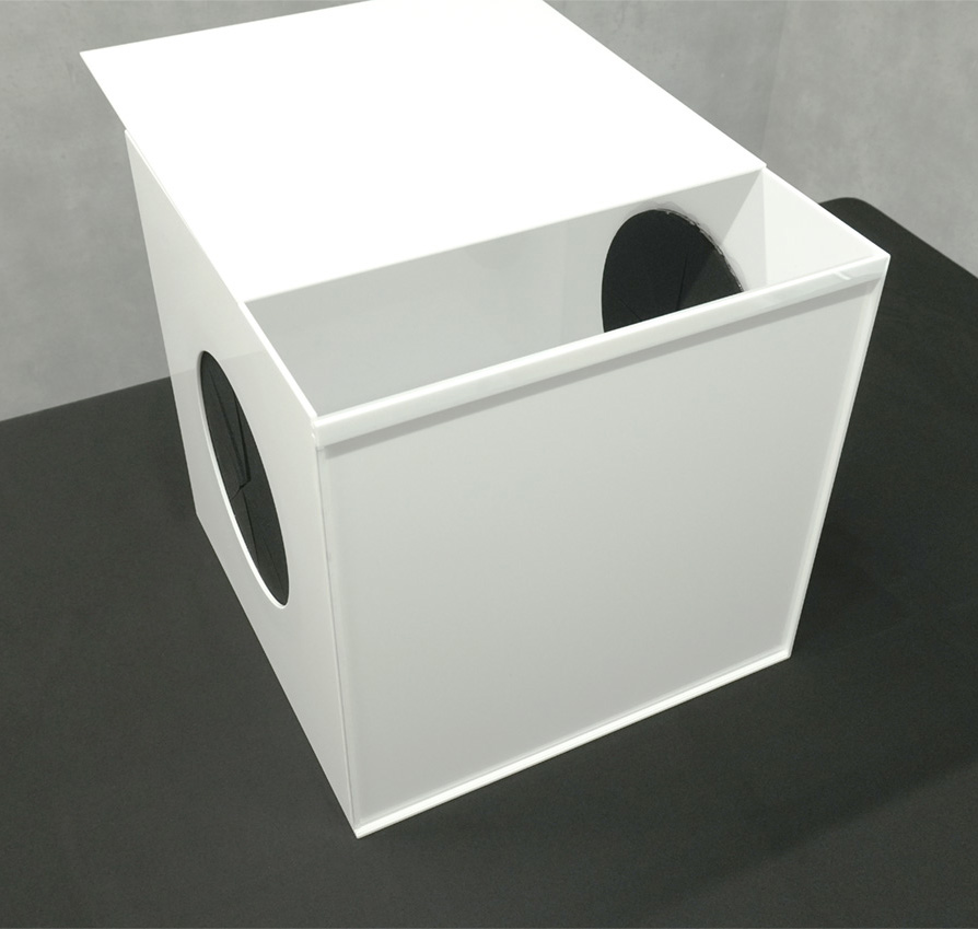 箱の中身はなんでしょう？BOX 白-板厚3ｍｍ