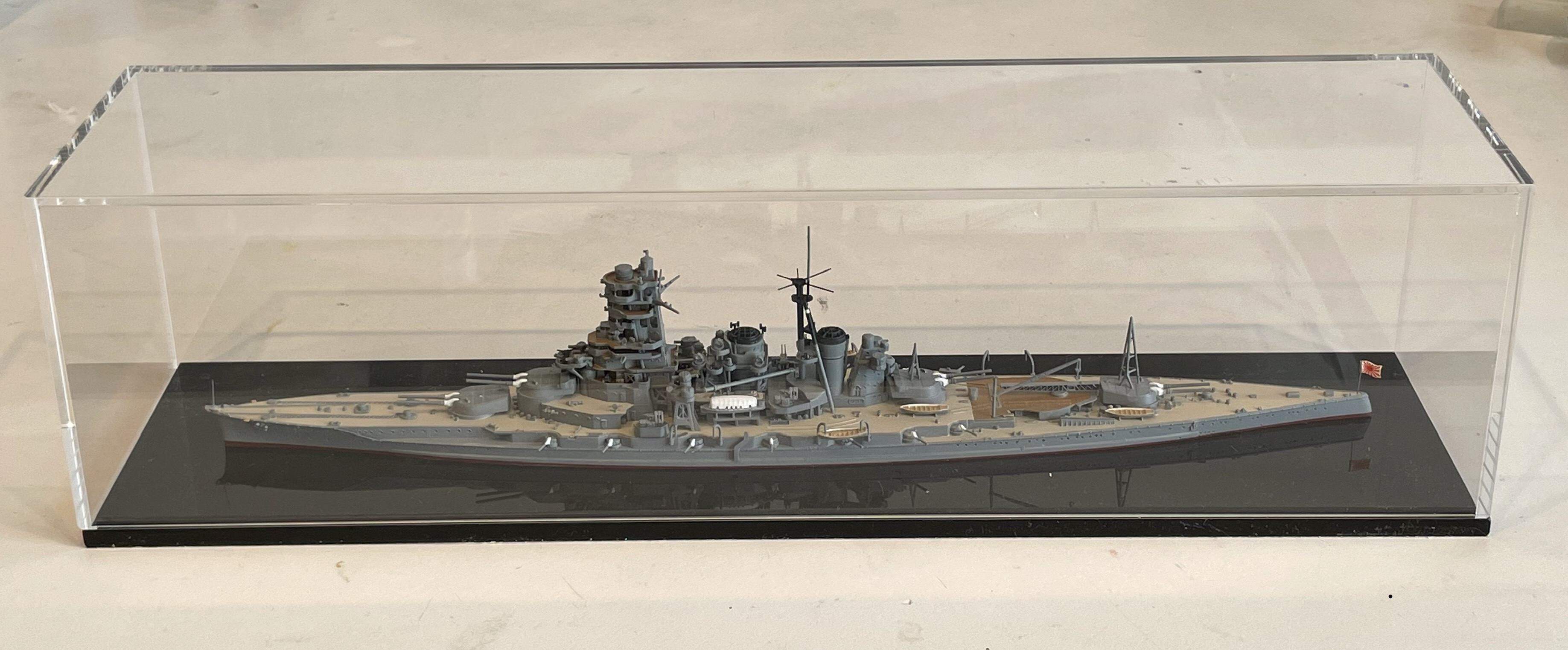 完成模型の展示ケース