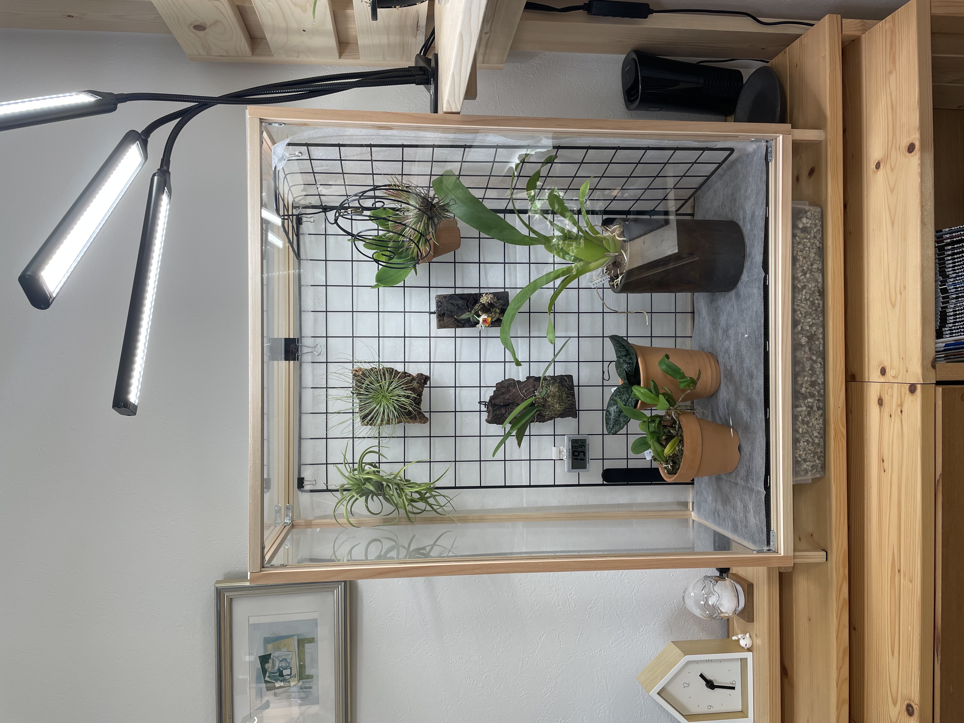 植物温室のパネル