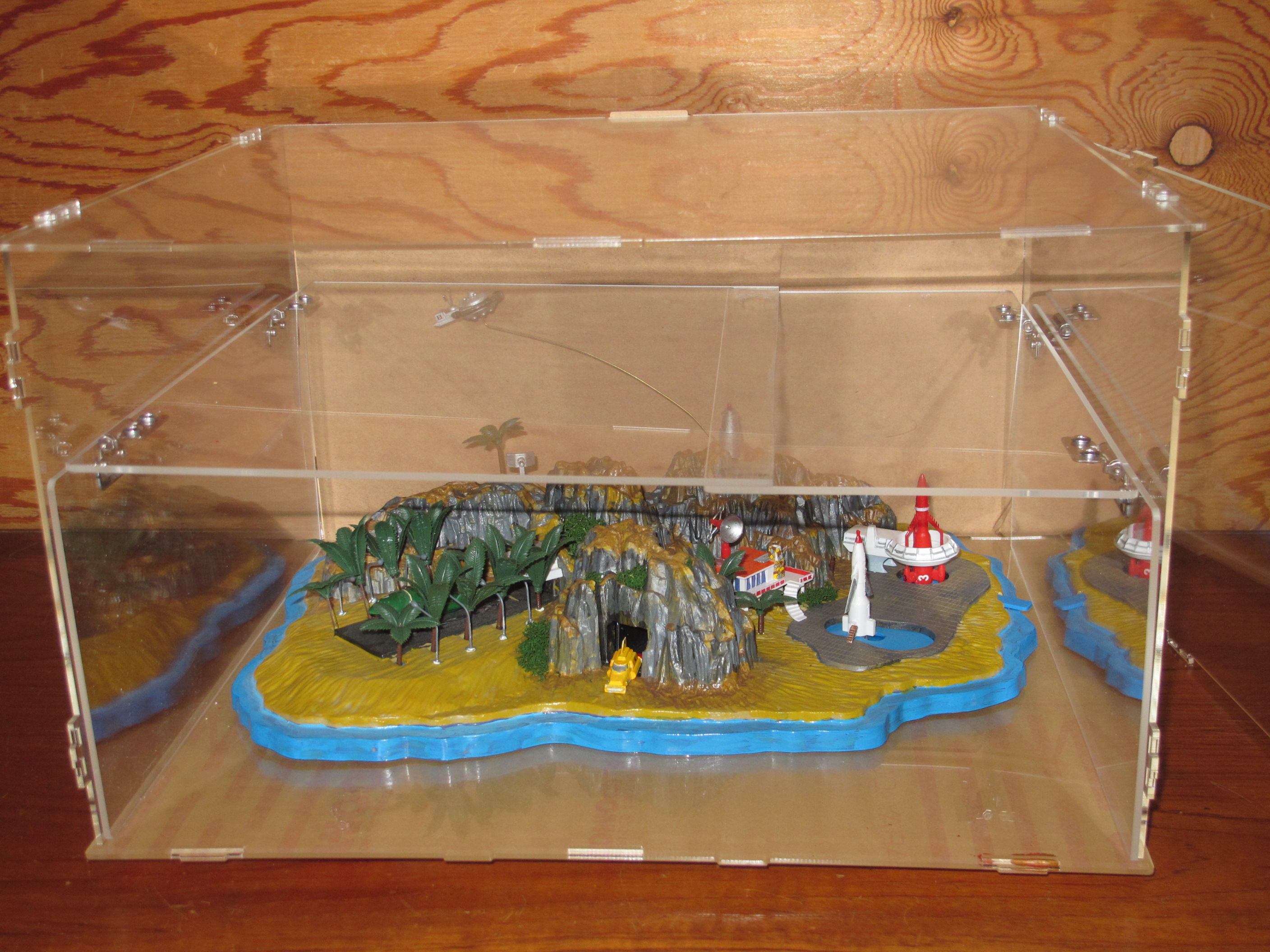 プラモデルのディスプレイ