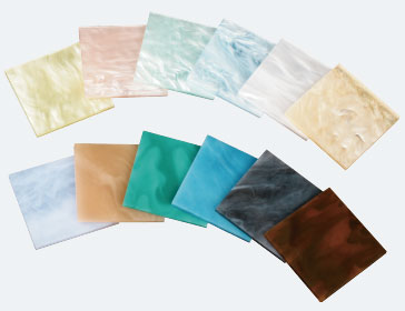 雲柄アクリルイメージ