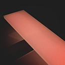 スター・レジン 蓄光アクリル板 ST-CK-PO(キャスト)(色:ピンク 発光色:オレンジ)板厚(3ミリ) 194×350