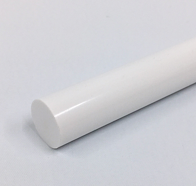 アクリル板加工専門販売のアクリルショップはざいや / アクリル丸棒 白(押出し)外径(6ミリ)長さ(1000ミリ)
