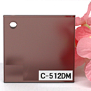 アクリル板 ファンタレックス クリスタル カラー C-512DM(片面マット)板厚(3ミリ)300×450