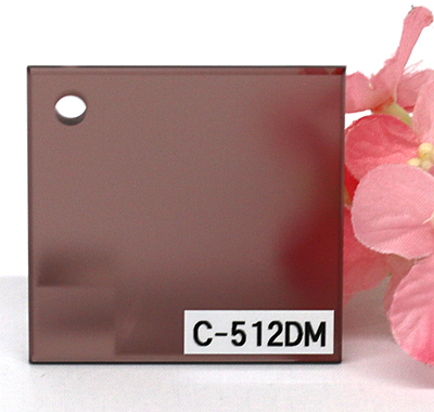アクリル板 ファンタレックス クリスタル カラー C-512DM(片面マット)板厚(3ミリ)300×450
