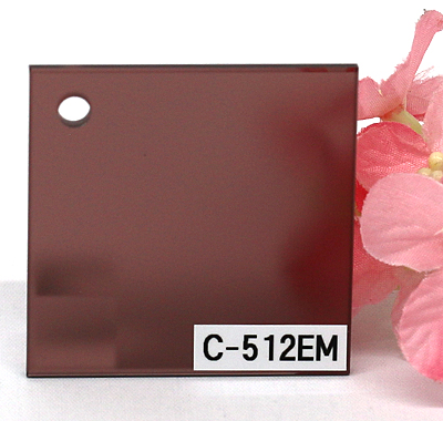 アクリル板 ファンタレックス クリスタル カラー C-512EM(片面マット)板厚(3ミリ)300×450
