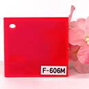 アクリル板 ファンタレックス ファンシー カラー F-606M (片面マット)板厚(3ミリ)220×300