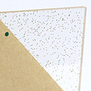 アクリル板 カナセライト ラメ ナチュラルベース ゴールド 10001 板厚(3ミリ)198×273